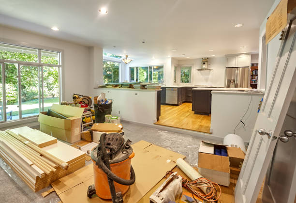 Professional Cabinet Installation technician working in Montgomery Village, MD